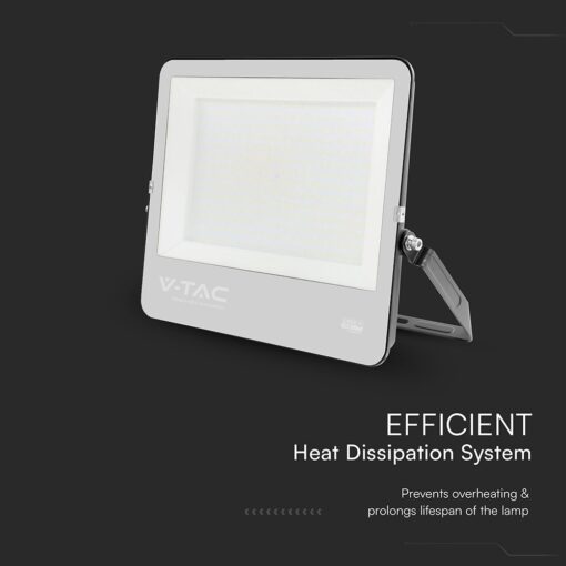 LED Προβολέας 300W Αδιάβροχος IP66 V-TAC Cree Chip 6yrs Wty Μαύρος 115° 40500lm 4000K Φυσικό  – 238256