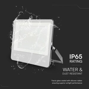 LED Προβολέας 300W Αδιάβροχος IP66 V-TAC Cree Chip 6yrs Wty Μαύρος 115° 40500lm 4000K Φυσικό  – 238256