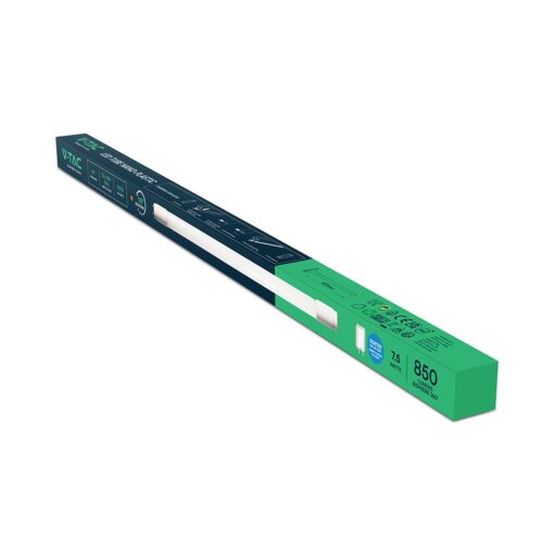 LED Λάμπα T8 G13 60cm V-TAC 7.5W 850lm Περιστρεφόμενη Φυσικό Λευκό 4000K – 23871