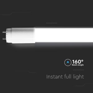 LED Λάμπα T8 G13 60cm V-TAC 7.5W 850lm Περιστρεφόμενη Φυσικό Λευκό 4000K – 23871