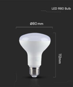 LED Λάμπα E27 Spot R80 11W V-TAC 120° 1055lm 4000K – 23900