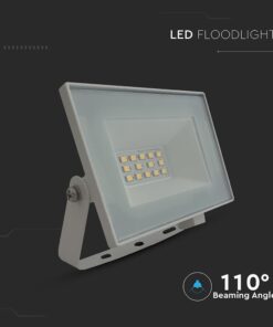 10W LED Floodlight 4000K White Body