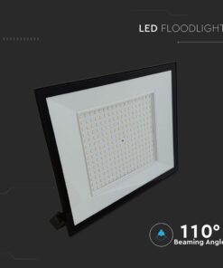 LED Προβολέας 200W V-TAC Μαύρος 16450lm Αδιάβροχος IP65 Ψυχρό Λευκό 6500K – 23977