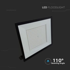 LED Προβολέας 200W V-TAC Μαύρος 16450lm Αδιάβροχος IP65 Ψυχρό Λευκό 6500K – 23977