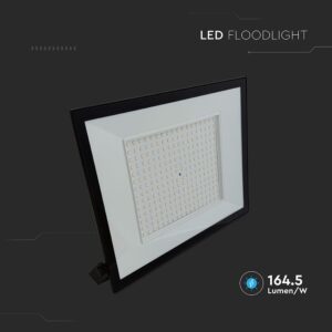 LED Προβολέας 200W V-TAC Μαύρος 16450lm Αδιάβροχος IP65 Ψυχρό Λευκό 6500K – 23977