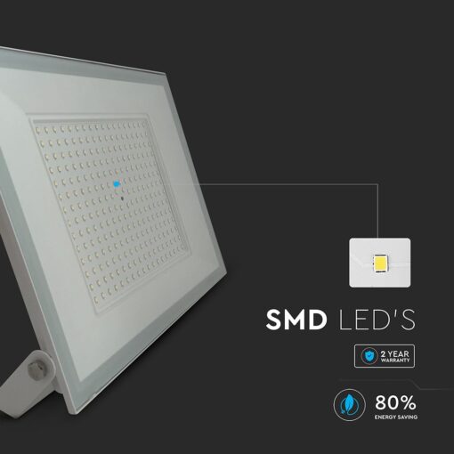 200W LED Προβολέας Λευκός V-TAC 16450lm Ψυχρό Λευκό 6500Κ IP65 – 23978
