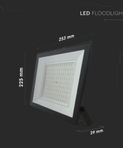 100W LED Floodlight 4000K Black Body