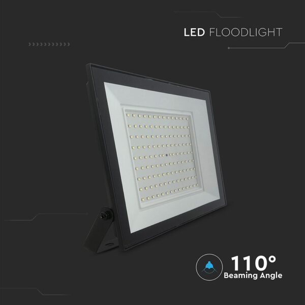 100W LED Floodlight 4000K Black Body