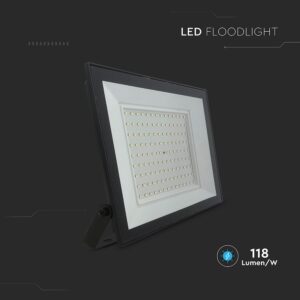 100W LED Floodlight 4000K Black Body