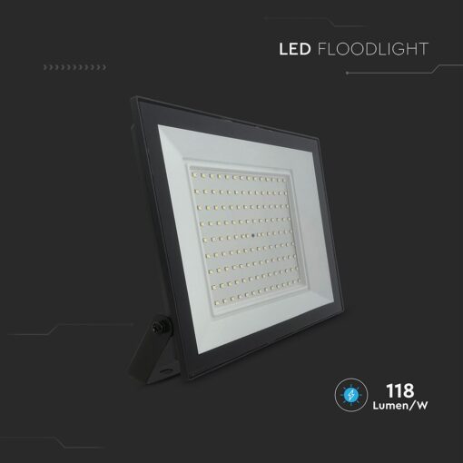 100W LED Floodlight 4000K Black Body