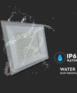 100W LED Floodlight 6500K White Body