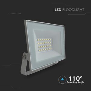 20W LED Floodlight 4000K White Body