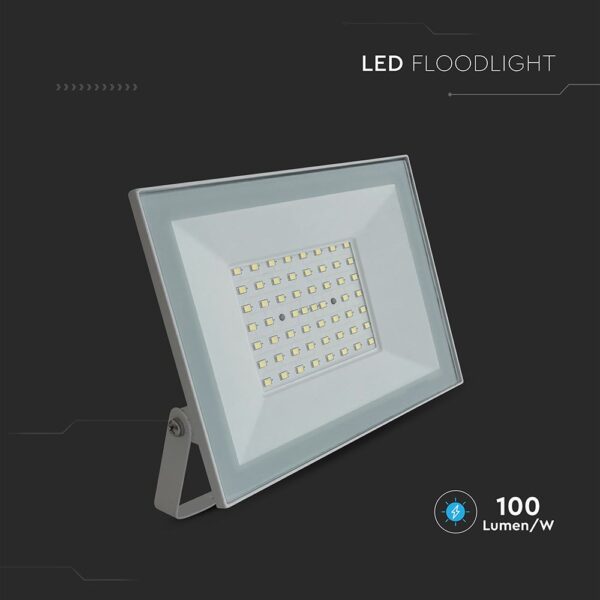 LED Προβολέας 50W V-TAC Λευκός 4700lm Αδιάβροχος IP65 Φυσικό Λευκό 4000K – 23987