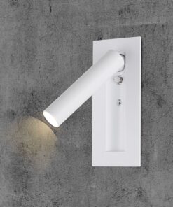 V-TAC – 239986 Χωνευτό Φωτιστικό Κρεβατιού Τύπου Ξενοδοχείου Λευκό Cree Chip LED 2W 76lm 3000K