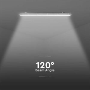 LED Αδιάβροχο IP65 Φωτιστικό Τύπου Φθορίου 48W V-TAC 150cm με Mπαταρία Εφεδρικής Λειτουργίας 5760lm 6500K – 24014