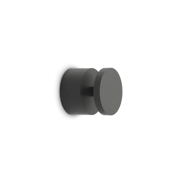 Ideal Lux Toffee Ap Φωτιστικό Τοίχου IP65 Μαύρο Κυκλικό LED 8W 900lm Θερμό Λευκό 3000K – 321202