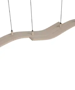 Trio Lighting – 332810343 SPIDER Κρεμαστό Φωτιστικό Ράγα LED 46W 5350lm Dimmable CCT Μπεζ με Τηλεχειριστήριο