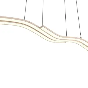 Trio Lighting – 332810343 SPIDER Κρεμαστό Φωτιστικό Ράγα LED 46W 5350lm Dimmable CCT Μπεζ με Τηλεχειριστήριο