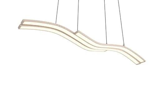 Trio Lighting – 332810343 SPIDER Κρεμαστό Φωτιστικό Ράγα LED 46W 5350lm Dimmable CCT Μπεζ με Τηλεχειριστήριο