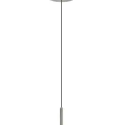 Trio Lighting – 334410107 GUANO Κρεμαστό Φωτιστικό Σποτ LED 8W 850lm Step Dimmable CCT Μαύρο & Νίκελ Ματ