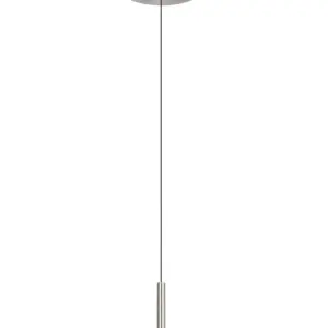 Trio Lighting – 334410107 GUANO Κρεμαστό Φωτιστικό Σποτ LED 8W 850lm Step Dimmable CCT Μαύρο & Νίκελ Ματ