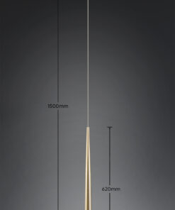 Trio Lighting CALA – 354810179 Κρεμαστό Φωτιστικό Spot LED 5.5W 550lm Step Dimmable CCT Χρυσό Ματ