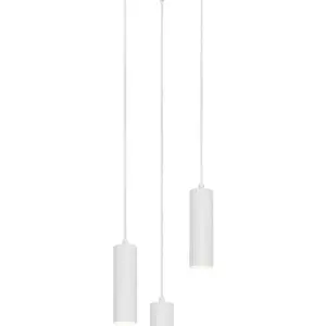 Κρεμαστό Φωτιστικό Ροζέτα Trio Lighting SOKA με 3xGU10 Λευκά Σποτ - 367730331