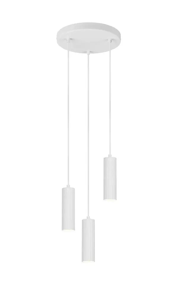 Κρεμαστό Φωτιστικό Ροζέτα Trio Lighting SOKA με 3xGU10 Λευκά Σποτ - 367730331
