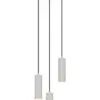 Κρεμαστό Φωτιστικό Ροζέτα Trio Lighting SOKA με 3xGU10 Γκρι Σποτ - 367730376