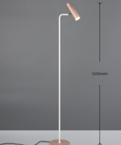 Φωτιστικό Δαπέδου Καφέ Μεταλλικό με 1 Σποτ GU10 Trio Lighting – 412400165