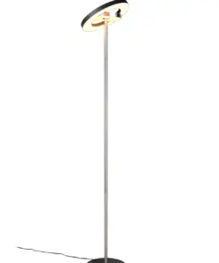 Trio Lighting - 434410107 GUANO Φωτιστικό Δαπέδου LED 19W 2100lm Step Dimmable CCT Μαύρο & Νίκελ Ματ