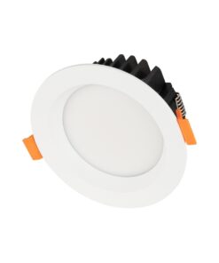 GLOBOSTAR® WATERA 60898 Χωνευτό Downlight Σποτ Panel Μπάνιου & WC LED 12W 1500lm 120° AC 220-240V Αδιάβροχο IP54 Ρυθμιζόμενο Λευκό CCT με Διακόπτη στο Σώμα 2700K/4500K/6000K Dimmable – Lumileds SMD Chip & TÜV SÜD Driver – Λευκό Ματ – Μ10.8 x Π10.8 x Υ3.2cm / Q9cm – 3 Χρόνια Εγγύηση