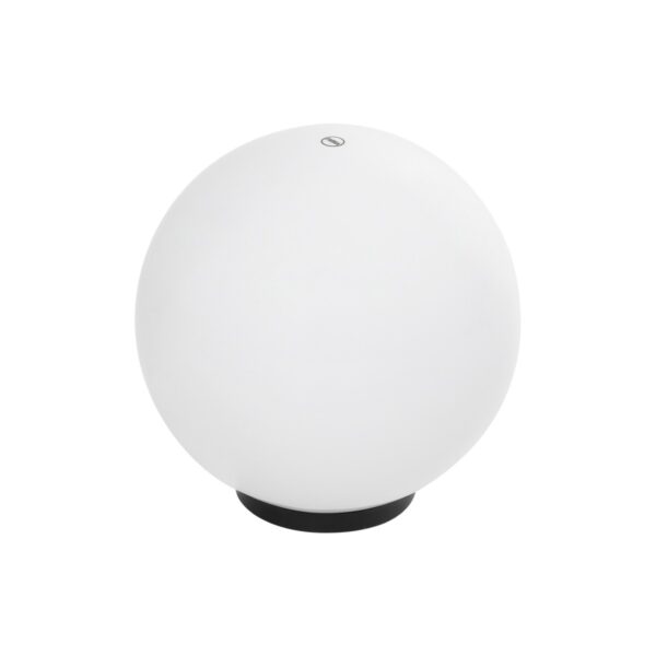 GLOBOSTAR® AGROS 61710 Φωτιστικό Κήπου με Ντουί 1 x E27 AC 220-240V Αδιάβροχο IP65 – Λευκό & Μάυρο – Μ30 x Π30 x Υ32cm