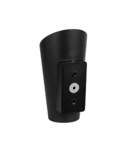 GLOBOSTAR® GANETTI 60671 Μοντέρνο Φωτιστικό Τοίχου – Απλίκα LED 10W 1250lm 60° AC 220-240V Αδιάβροχο IP65 Θερμό Λευκό 2700K – Bridgelux COB Chip & TÜV SÜD Driver – Μαύρο Ματ – Μ9.5 x Π11 x Υ19cm – 5 Χρόνια Εγγύηση