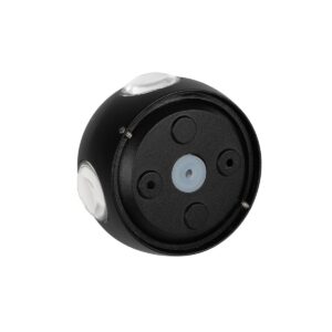 GLOBOSTAR® VEGA 60673 Μοντέρνο Φωτιστικό Τοίχου – Απλίκα LED 12W 1500lm 30° AC 220-240V Αδιάβροχο IP65 Θερμό Λευκό 2700K – Bridgelux COB Chip & TÜV SÜD Driver – Μαύρο Ματ – Μ10 x Π7.5 x Υ10cm – 5 Χρόνια Εγγύηση