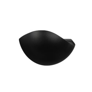 GLOBOSTAR® SELENE 60674 Μοντέρνο Φωτιστικό Τοίχου – Απλίκα LED 5W 625lm 90° AC 220-240V Αδιάβροχο IP65 Θερμό Λευκό 2700K – Bridgelux COB Chip & TÜV SÜD Driver – Μαύρο Ματ – Μ20 x Π9 x Υ12cm – 5 Χρόνια Εγγύηση