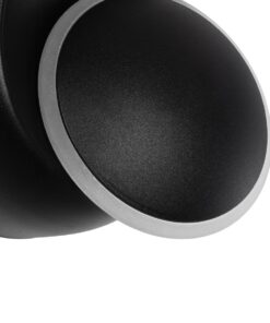 GLOBOSTAR® TSUKI 60675 Μοντέρνο Φωτιστικό Τοίχου – Απλίκα LED 5W 625lm 180° AC 220-240V Αδιάβροχο IP65 Θερμό Λευκό 2700K – Bridgelux COB Chip & TÜV SÜD Driver – Μαύρο Ματ – Μ14 x Π8.5 x Υ14cm – 5 Χρόνια Εγγύηση