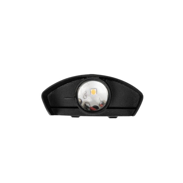 GLOBOSTAR® SIXOAD 60676 Μοντέρνο Φωτιστικό Τοίχου – Απλίκα LED 4W 500lm 30° AC 220-240V Αδιάβροχο IP65 Θερμό Λευκό 2700K – CREE XPE Chip & TÜV SÜD Driver – Μαύρο Ματ – Μ8.5 x Π3.5 x Υ8cm – 5 Χρόνια Εγγύηση