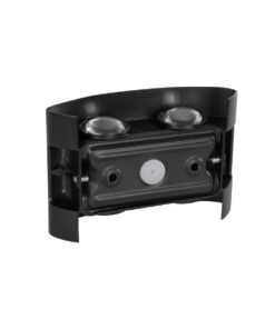 GLOBOSTAR® SIXOAD 60677 Μοντέρνο Φωτιστικό Τοίχου – Απλίκα LED 8W 1000lm 30° AC 220-240V Αδιάβροχο IP65 Θερμό Λευκό 2700K – CREE XPE Chip & TÜV SÜD Driver – Μαύρο Ματ – Μ12 x Π4 x Υ8cm – 5 Χρόνια Εγγύηση