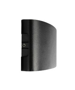 GLOBOSTAR® SIXOAD 60678 Μοντέρνο Φωτιστικό Τοίχου – Απλίκα LED 24W 3000lm 30° AC 220-240V Αδιάβροχο IP65 Θερμό Λευκό 2700K – CREE XPE Chip & TÜV SÜD Driver – Μαύρο Ματ – Μ32 x Π5.5 x Υ8cm – 5 Χρόνια Εγγύηση