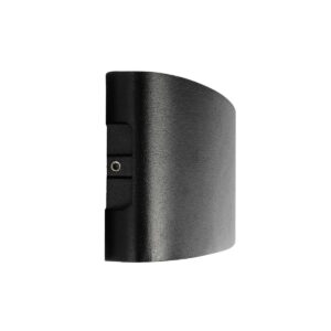 GLOBOSTAR® SIXOAD 60678 Μοντέρνο Φωτιστικό Τοίχου – Απλίκα LED 24W 3000lm 30° AC 220-240V Αδιάβροχο IP65 Θερμό Λευκό 2700K – CREE XPE Chip & TÜV SÜD Driver – Μαύρο Ματ – Μ32 x Π5.5 x Υ8cm – 5 Χρόνια Εγγύηση