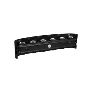 GLOBOSTAR® SIXOAD 60678 Μοντέρνο Φωτιστικό Τοίχου – Απλίκα LED 24W 3000lm 30° AC 220-240V Αδιάβροχο IP65 Θερμό Λευκό 2700K – CREE XPE Chip & TÜV SÜD Driver – Μαύρο Ματ – Μ32 x Π5.5 x Υ8cm – 5 Χρόνια Εγγύηση