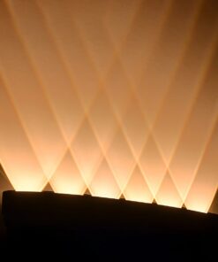 GLOBOSTAR® SIXOAD 60678 Μοντέρνο Φωτιστικό Τοίχου – Απλίκα LED 24W 3000lm 30° AC 220-240V Αδιάβροχο IP65 Θερμό Λευκό 2700K – CREE XPE Chip & TÜV SÜD Driver – Μαύρο Ματ – Μ32 x Π5.5 x Υ8cm – 5 Χρόνια Εγγύηση