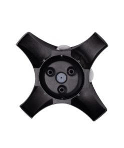 GLOBOSTAR® SPARK 60683 Μοντέρνο Φωτιστικό Τοίχου – Απλίκα LED 8W 1000lm 30° AC 220-240V Αδιάβροχο IP65 Θερμό Λευκό 2700K – CREE XPE Chip & TÜV SÜD Driver – Μαύρο Ματ – Μ14.5 x Π5 x Υ14.5cm – 5 Χρόνια Εγγύηση