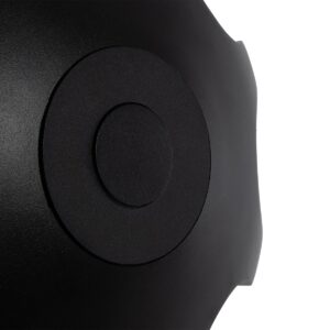 GLOBOSTAR® SPARK 60684 Μοντέρνο Φωτιστικό Τοίχου – Απλίκα LED 16W 2000lm 30° AC 220-240V Αδιάβροχο IP65 Θερμό Λευκό 2700K – CREE XPE Chip & TÜV SÜD Driver – Μαύρο Ματ – Μ25 x Π6 x Υ25cm – 5 Χρόνια Εγγύηση