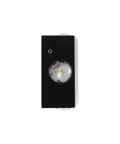 GLOBOSTAR® HIKARI 60686 Μοντέρνο Φωτιστικό Τοίχου – Απλίκα LED 8W 1000lm 30° AC 220-240V Αδιάβροχο IP65 Θερμό Λευκό 2700K – CREE XPE Chip & TÜV SÜD Driver – Μαύρο Ματ – Μ9 x Π4 x Υ9cm – 5 Χρόνια Εγγύηση