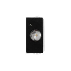 GLOBOSTAR® HIKARI 60686 Μοντέρνο Φωτιστικό Τοίχου – Απλίκα LED 8W 1000lm 30° AC 220-240V Αδιάβροχο IP65 Θερμό Λευκό 2700K – CREE XPE Chip & TÜV SÜD Driver – Μαύρο Ματ – Μ9 x Π4 x Υ9cm – 5 Χρόνια Εγγύηση