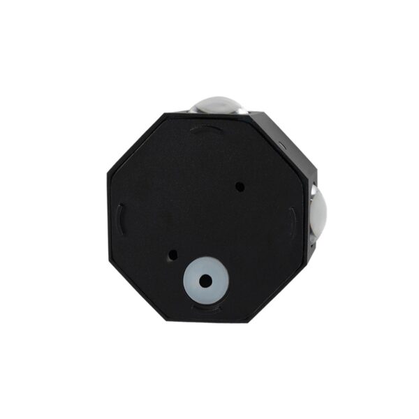 GLOBOSTAR® HIKARI 60687 Μοντέρνο Φωτιστικό Τοίχου – Απλίκα LED 8W 1000lm 30° AC 220-240V Αδιάβροχο IP65 Θερμό Λευκό 2700K – CREE XPE Chip & TÜV SÜD Driver – Μαύρο Ματ – Μ10 x Π4 x Υ10cm – 5 Χρόνια Εγγύηση
