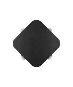 GLOBOSTAR® LUZ 60688 Μοντέρνο Φωτιστικό Τοίχου – Απλίκα LED 8W 1000lm 10° AC 220-240V Αδιάβροχο IP65 Θερμό Λευκό 2700K – CREE XPE Chip & TÜV SÜD Driver – Μαύρο Ματ – Μ13.5 x Π4.5 x Υ13.5cm – 5 Χρόνια Εγγύηση