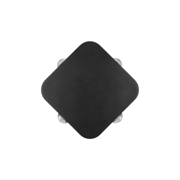 GLOBOSTAR® LUZ 60688 Μοντέρνο Φωτιστικό Τοίχου – Απλίκα LED 8W 1000lm 10° AC 220-240V Αδιάβροχο IP65 Θερμό Λευκό 2700K – CREE XPE Chip & TÜV SÜD Driver – Μαύρο Ματ – Μ13.5 x Π4.5 x Υ13.5cm – 5 Χρόνια Εγγύηση